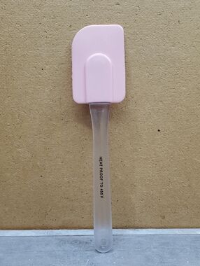 Pink Silicone Heat Resistant Spatula